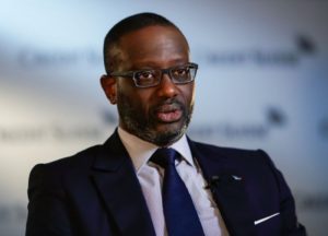 Le banquier Tidjane Thiam