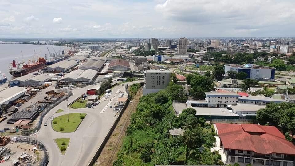 Une vue de Douala, la capitale économique du Cameroun