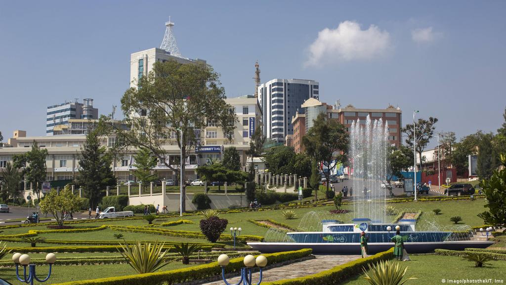 Une vue de Kigali la capitale rwandaise