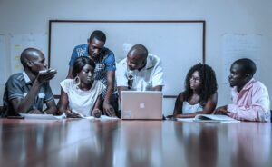 Jeunes entrepreneurs africains
