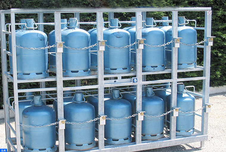 Bouteilles de gaz butane