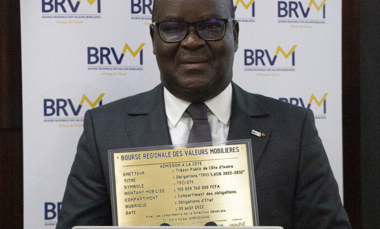 Dr Edoh Kossi Amenounvé, Directeur Général de la BRVM