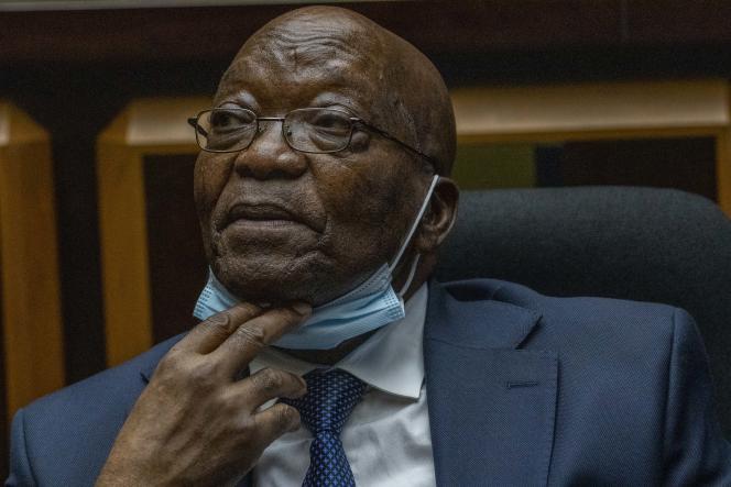 L'ex-président sud-africain Jacob Zuma