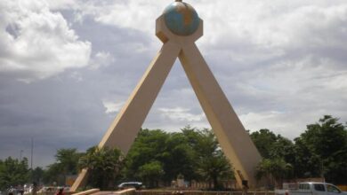 Le monument de la paix du Mali