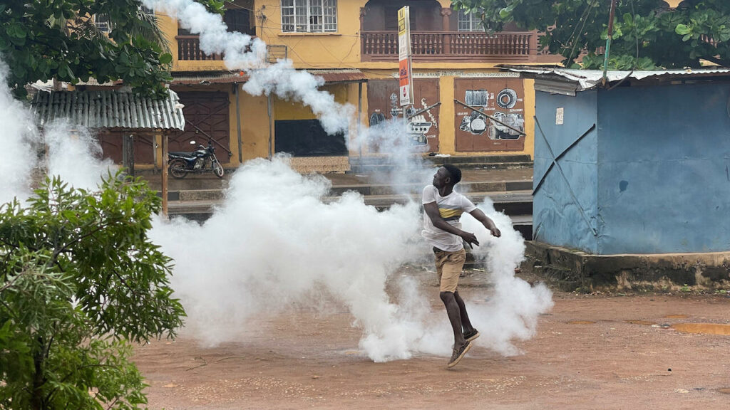 Manifestations contre la vie chère en Sierra Leone