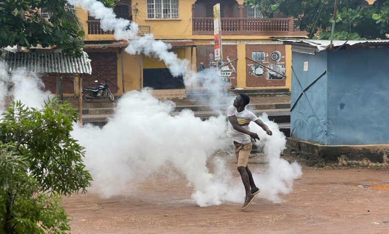 Manifestations contre la vie chère en Sierra Leone