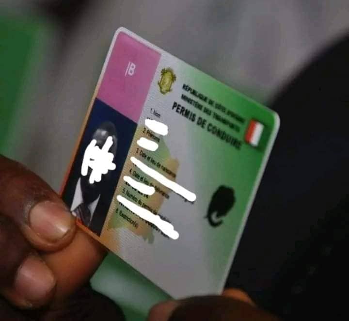 Permis de conduire ivoirien