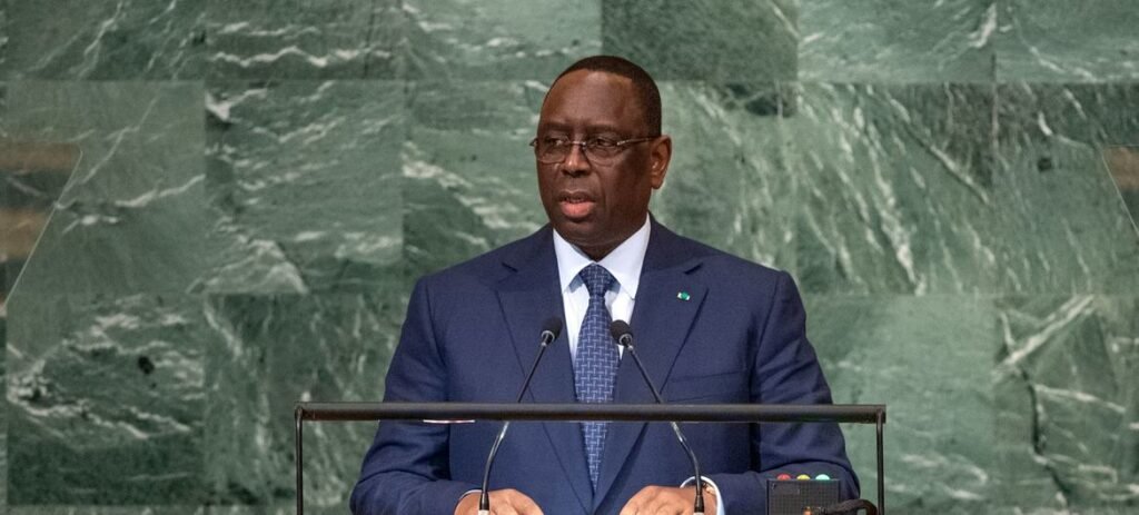 Le Président du Sénégal, Macky Sall