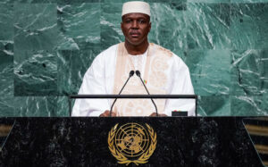 Le colonel Abdoulaye Maïga, Premier ministre par intérim du Mali