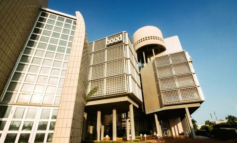Le siège de la Banque ouest-africaine de développement (BOAD) à Lomé au Togo