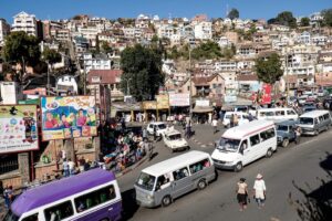 Une ville de Madagascar