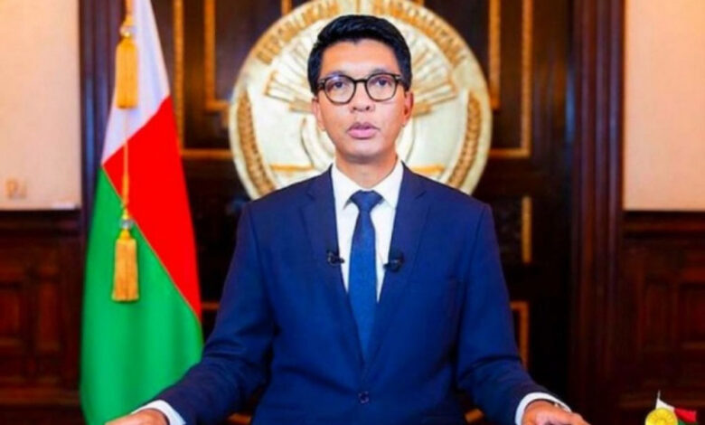 Le Président de la République de Madagascar, Andry Rajoelina