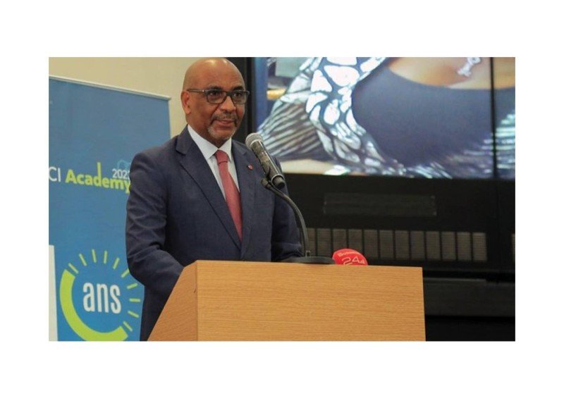 Le président de la Confédération générale des entreprises de Côte d’Ivoire (CGECI), M. Jean-Marie Ackah