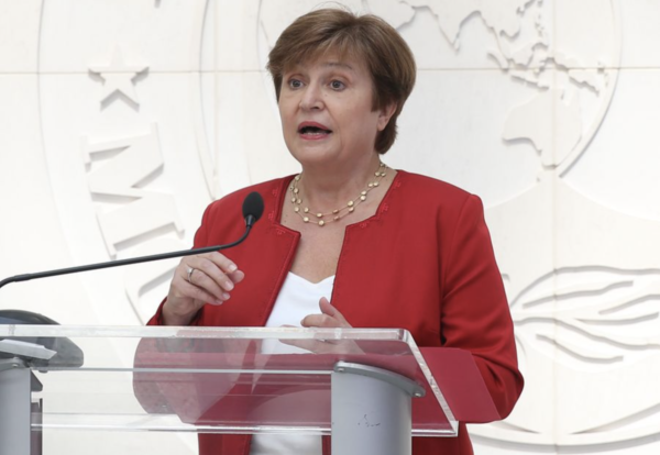 La directrice générale du Fonds monétaire international, Kristalina Georgieva