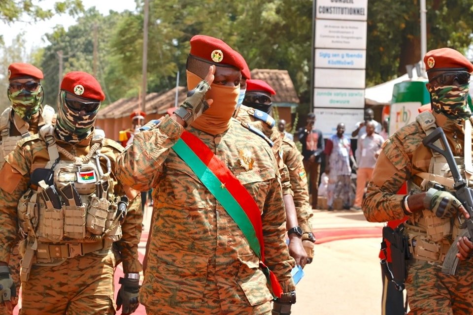 Le capitaine Ibrahim Traore, nouveau président du Burkina Faso
