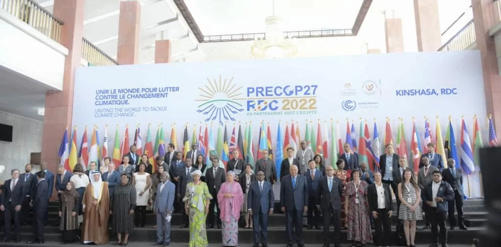 Changement climatique : la pré-COP27 se tient en RDC