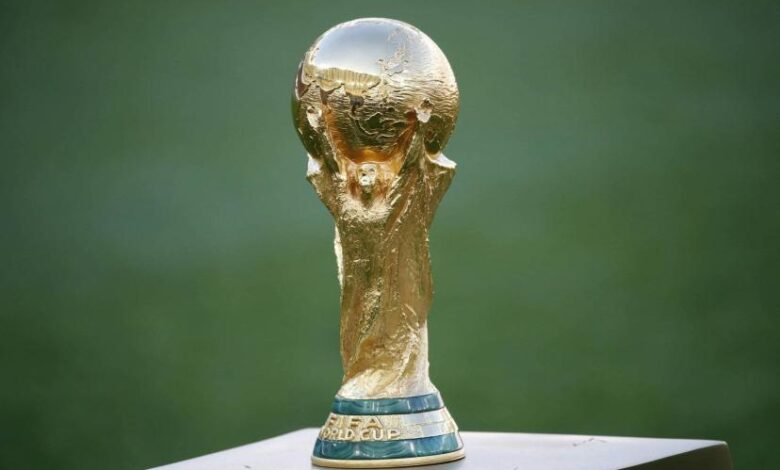 Trophée de la coupe du monde de football