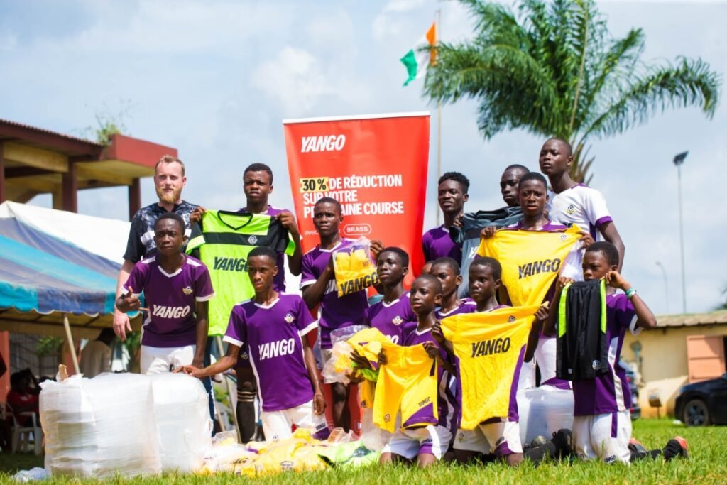 Yango renforce son partenariat avec un centre de Formation de football à Yopougon