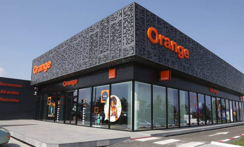 Bureau de orange