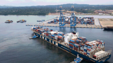 Port de Kribi au Cameroun