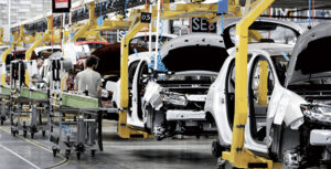 Usine d'assemblage d'automobile
