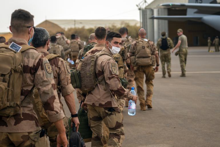 Troupes françaises en Afrique