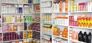 Boutique de produits cosmétiques