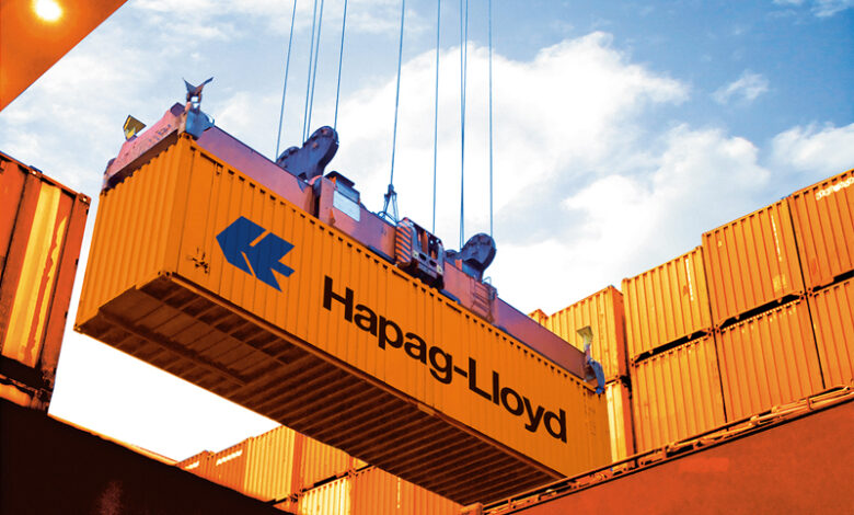 Hapag-Lloyd conteneurs