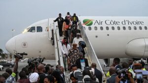 Rapatriement migrants subsahariens