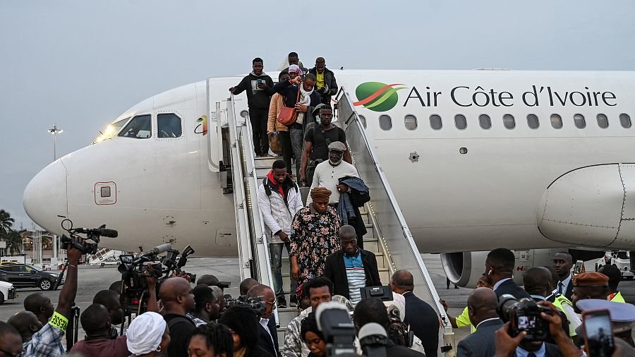 Rapatriement migrants subsahariens