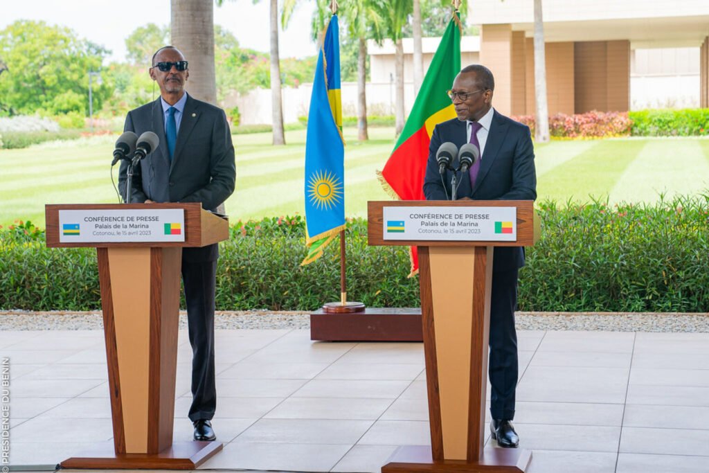 Le Président de la République du Rwanda, Son Excellence Monsieur Paul KAGAME, a effectué, ces deux derniers jours, une visite d'État au Bénin, à l'invitation du Président de la République, Monsieur Patrice TALON.