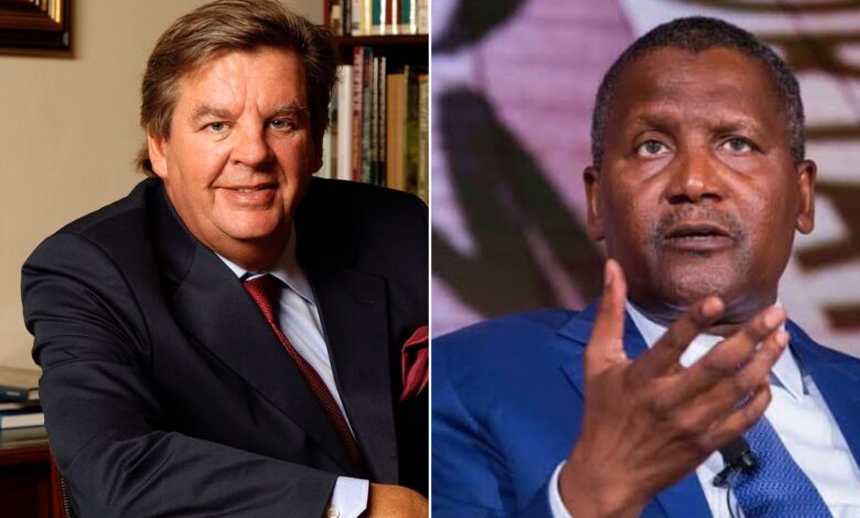 Johann Rupert devient l'homme le plus riche d'Afrique, détrônant Aliko Dangote