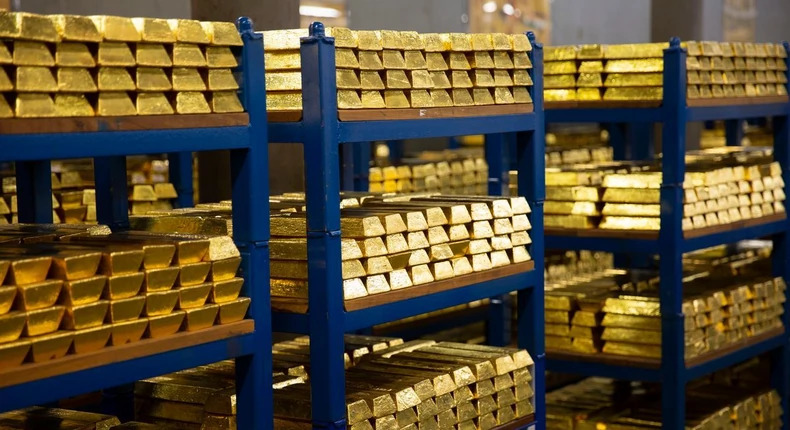 réserves d'or
