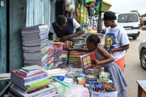 Librairie pour fournitures scolaires
