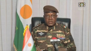 Le général Abdourahmane Tchiani, président du Conseil national pour la sauvegarde de la patrie (CNSP)