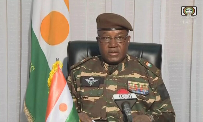 Le général Abdourahmane Tchiani, président du Conseil national pour la sauvegarde de la patrie (CNSP)