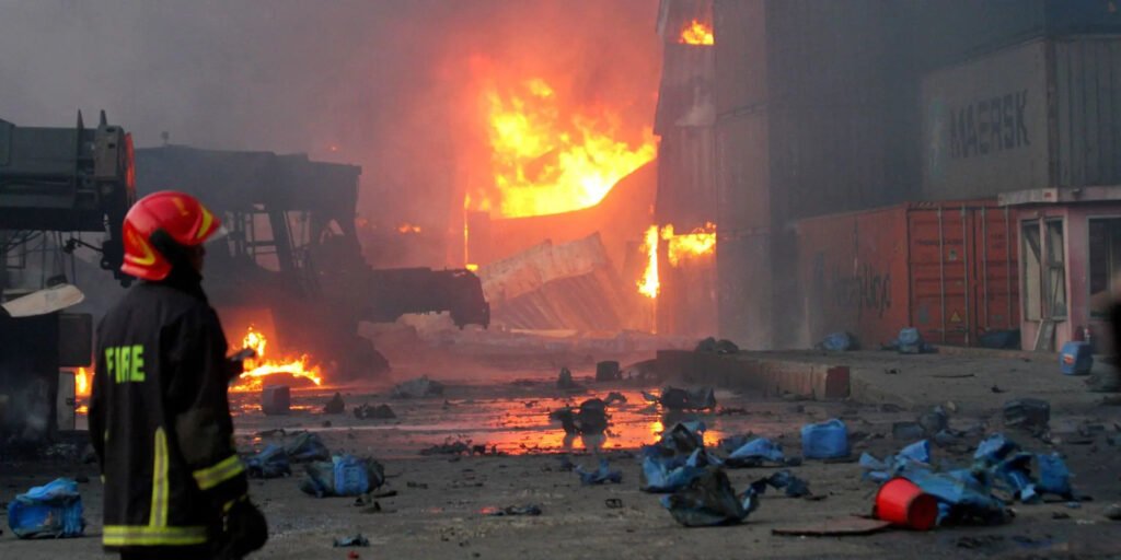 Incendie Bénin