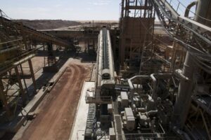 Usine de transformation d'uranium en Afrique