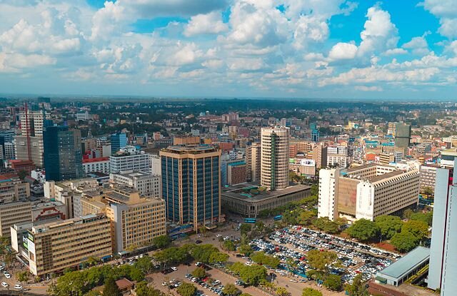 Nairobi,, capitale du Kenya