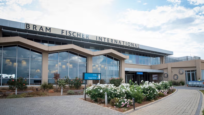 Aéroport international de Bloemfontein, Afrique du Sud