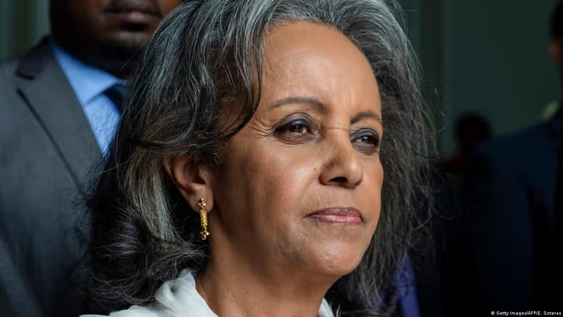 La Présidente de l'Éthiopie, Sahle-Work Zewde