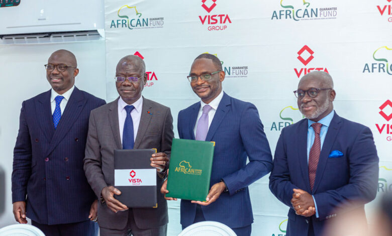 Vista Bank obtient 30 milliards FCFA de l'African Guarantee Fund pour les PME