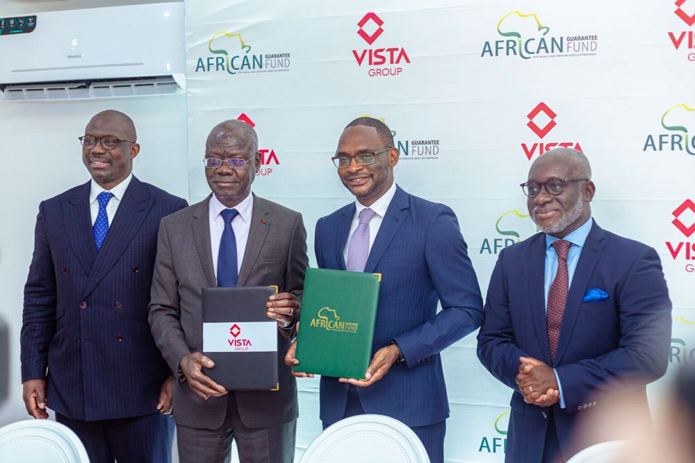 Vista Bank obtient 30 milliards FCFA de l'African Guarantee Fund pour les PME