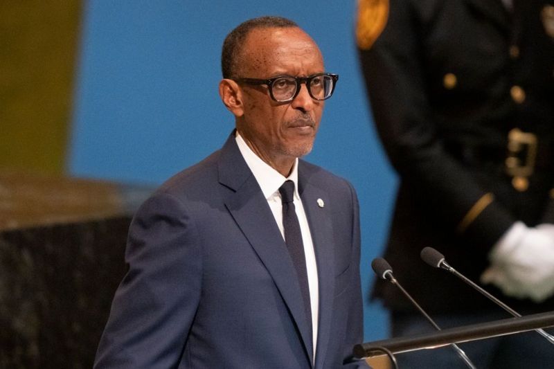 Le président Rwandais Paul Kagame
