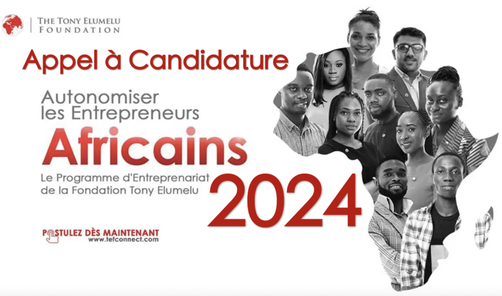 Le 1er janvier, la Fondation Tony Elumelu a ouvert les candidatures pour son programme de formation et d’accompagnement des entrepreneurs africains en 2024.