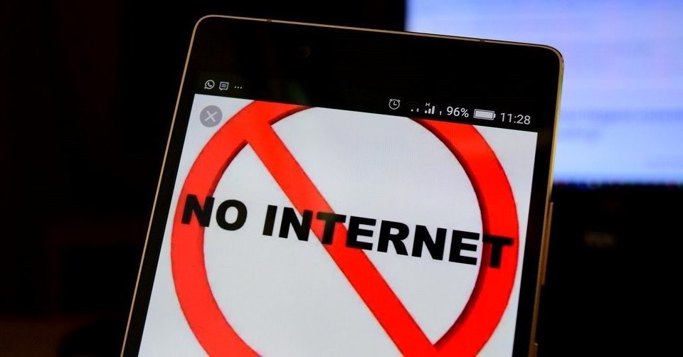 coupure d'internet