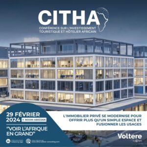 Conférence sur l’Investissement Touristique et Hôtelier en Afrique (CITHA)