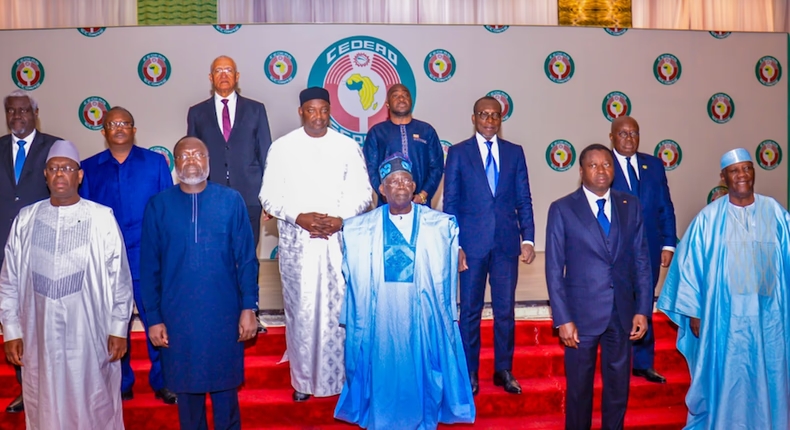 Chefs d'états de la Communauté économique des États de l'Afrique de l'Ouest (CEDEAO)