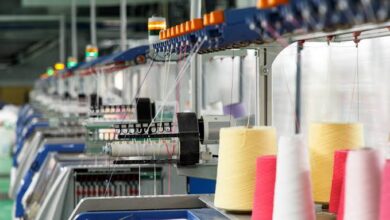 Industrie textile : usine de fabrication de vêtements