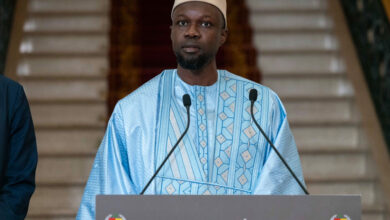 Le premier ministre Sénégalais Ousmane Sonko